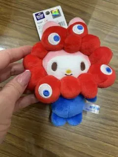 マイメロディ ぬいぐるみ カラビナ付 大阪万博 みゃくみゃく - メルカリ