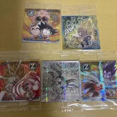 ドラゴンボールシール 5枚セット