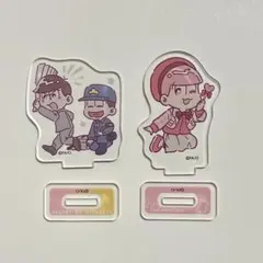 おそ松さん キャンドゥ 100均 トド松 缶バッチ アクリルスタンド