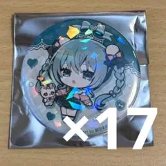 初音ミク ドンキ ホログラム缶バッジ ミニキャラ MEIKO 17個 - メルカリ