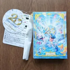 東京ディズニーシー 20周年記念 手帳型パスケース 【ファンダフルディズニー】
