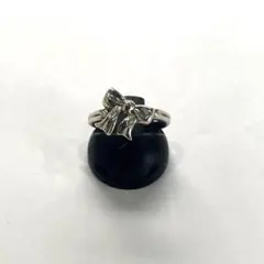 美品 Tiffany&Co. リボンモチーフ リング シルバー sv925のサムネイル