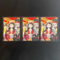 ONE PIECE ナツコミ2022 ダブルステッカー11枚 尾田栄一郎サイン