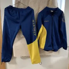 さ*た様 ATHLETA ジャージ上下セット 160 ネイビー/イエロー