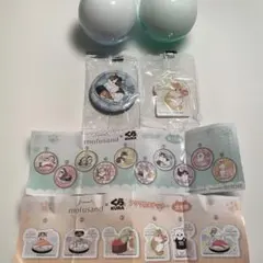 mofusand くら寿司 コラボ アクリル　 缶バッジ 非売品
