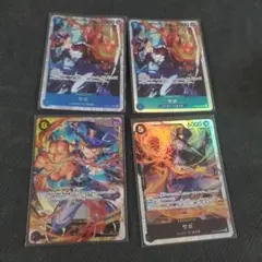 ワンピースカード サボ SEC SR 4枚のサムネイル