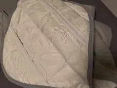 敷きパッド 100×200cm グレー キルティング