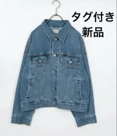 ヤヌーク リバーシブルジャケット デニム×ボア - メルカリ