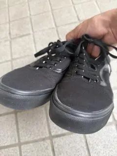 ヴァンズ オールドスクール オールブラック