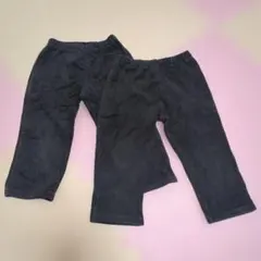 コーデュロイパンツ サイズ90 ブラック