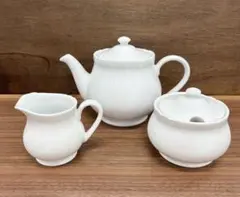 ノリタケ ホワイト ポットシュガークリーマー
