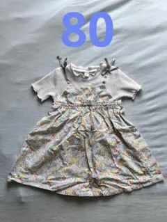 apres les cours 花柄ワンピース 80cmのサムネイル