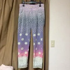 花柄グラデーションカジュアルパンツSのサムネイル