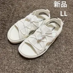 新品　タグ付き　LLサイズ　レディース　サンダル　夏のサムネイル