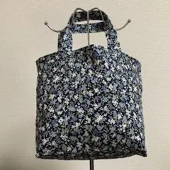 花柄 ハンドメイドトートバック