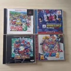 PS1ゲームソフトセット 4本