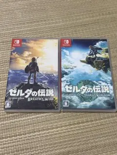 ゼルダの伝説 ブレスオブザワイルド ティアーズオブザキングダム 2本