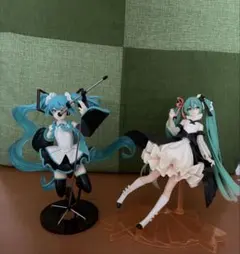 箱なし 初音ミク プライズフィギュア 2体セット