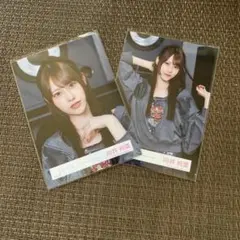 櫻坂46向井純葉 Lonesome rabbit MV衣装 生写真 ヨリチュウ黒