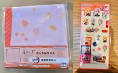 鬼滅の刃 るかっぷ おくるみクロス コラージュシール 煉獄杏寿郎 宇髄天元 蜜璃