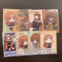 カラフルピーチ　トレーディングカード えとさん6枚セット