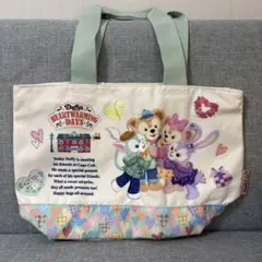 ダッフィー トートバッグ 大きめ キャンバス