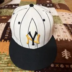 NewEra ニューエラ 59FIFTY 帽子 ストライプ ベースボールキャップ