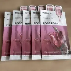 MEDIHEAL ROSE PDRN シートマスク5枚のサムネイル