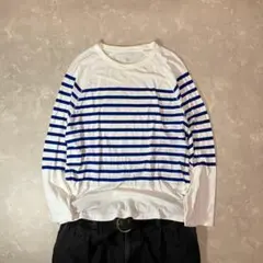 archive GAP border stripe l/s tee c-boy