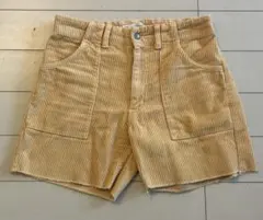 RHC Ron Herman コーデュロイ ショートパンツ イエロー - メルカリ