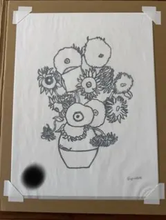 ニシクボサユリ ゴッホ展 ジクレー版画 額装付き ED100 - メルカリ