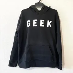 美品　BROWNY　パーカー　GEEK プルオーバーパーカー　古着系　サブカル系のサムネイル