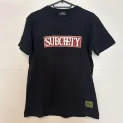Subciety Tシャツ ブラック Sサイズ
