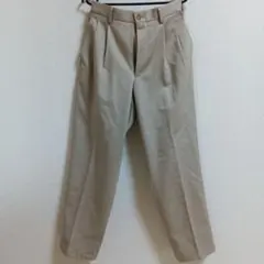 UNIQLO ベージュ スラックス ウエスト76cm レングス76cm