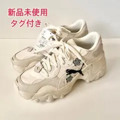 【新品タグ付】PUMA プーマ パルサーウェッジウィメンズキャットロゴ 24cm