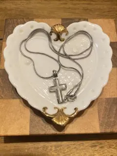 シルバー クロスデザイン ネックレス♡3way♡未使用
