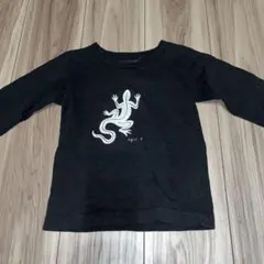 agnès b. トカゲプリント 長袖カットソー XS
