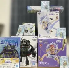 ワンピース一番くじ　　Ｃ賞エメト＋ラストワン賞＋Ｂ賞ルフィ　セット