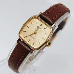 未使用品 SEIKO セイコー エクセリーヌ QZ 定価75000円 電池交換済