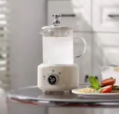 電気ケトル ティーポット セット 360W 保温機能付き　電気ポット養生ポットのサムネイル