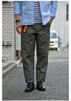 GUNG HO（ガンホー）スリムフィットファティーグパンツ　ダック生地