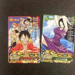 ナミ ニコロビン　ペア2枚セット ワンピーベリーマッチ ナミ&ロビン ペアセット ワンピーベリーマッチダブル【美品】 - メルカリ