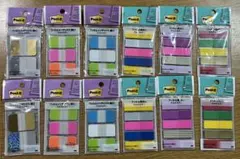 3M ポストイット フィルム見出し＆フィルムインデックス厚口 6種×2
