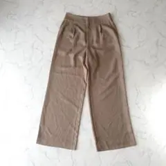 RIVE DROITE リヴドロワ タックワイドパンツ 美脚スラックス Fサイズ