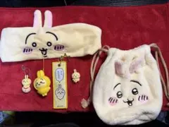ちいかわ うさぎ グッズ まとめ売り 巾着 ヘアバンド キーホルダー 美品