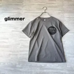 1 美品 glimmer タニタ フィッツミー ドライ 半袖 Tシャツ 杢グレーのサムネイル