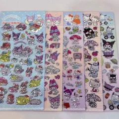 サンリオ キラキラシール 5枚セット