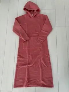 Shisky パーカーワンピース ピンク 150