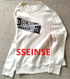 ★SSEINSE★ Vanilla　A/W ★Vintage加工クルーネック