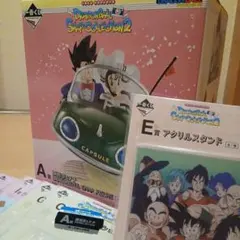 一番くじ ドラゴンボールA賞 孫悟空&チチ スナップコレクション2未開封&おまけ